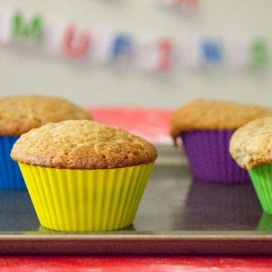 Nutmeg Banana Muffins