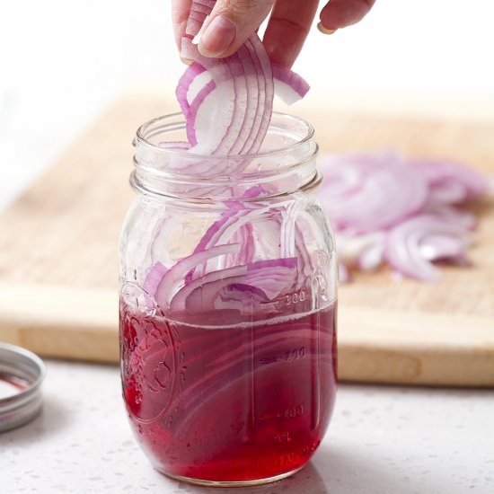 Easy Pickled Red Onions