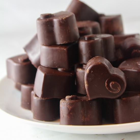 Homemade Dark Chocolate
