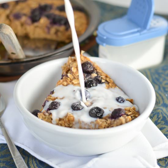 Blueberry Baked Oatmeal