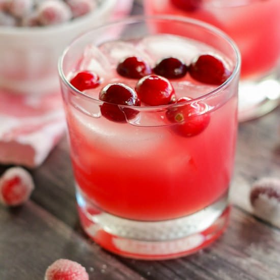 Grapefruit Cranberry Cocktail