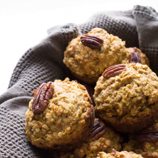 Pumpkin Pecan Muffins