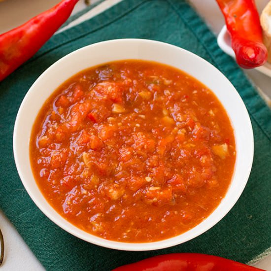 Roasted Red Pepper Dip