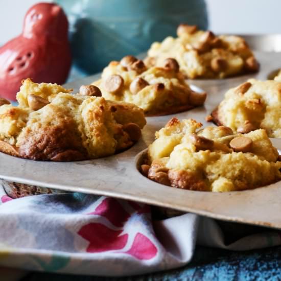 Banana French Toast Muffins