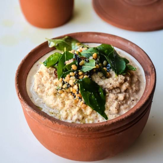 Garlic Coconut Red Chutney