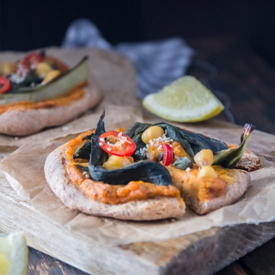 Mini Pumpkin Pizzas