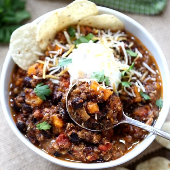 Slow Cooker Turkey Chili