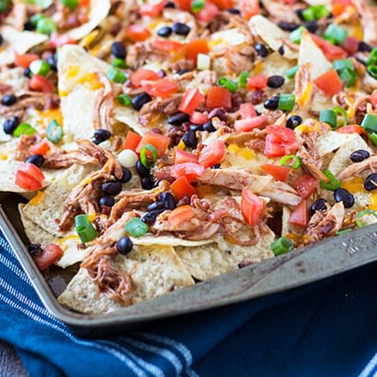Barbecue Chicken Nachos