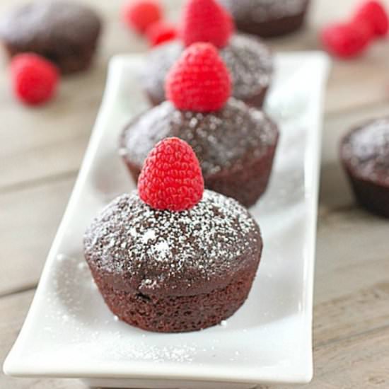100 Calorie Brownie Cupcake