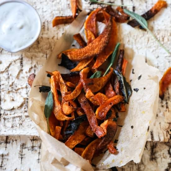 Butternut Squash Fries