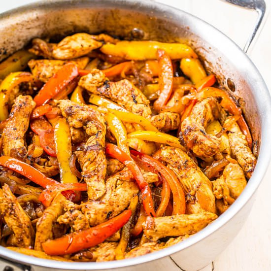 Easy 30-Minute Chicken Fajitas