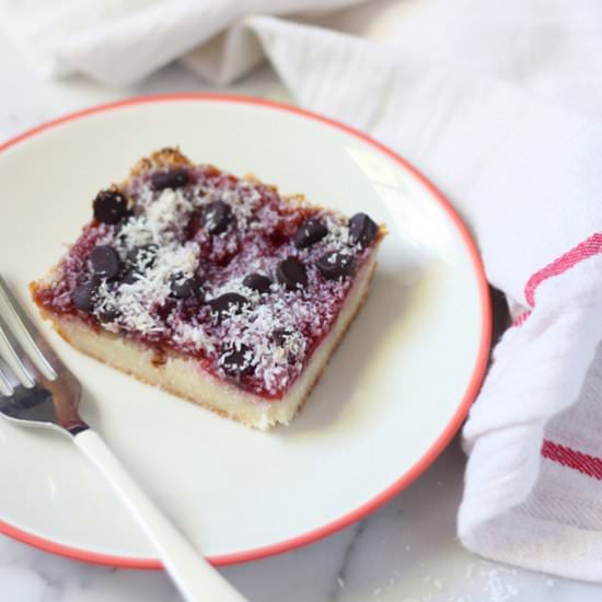 Chocolate Raspberry Bars