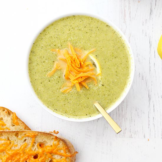 Dairy-Free Broccoli Cheddar Soup