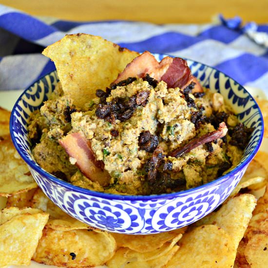 Bacon Jam, Horseradish Ricotta Dip
