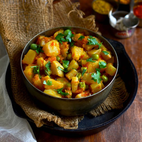 Shalgam aur Matar Ki Sabzi