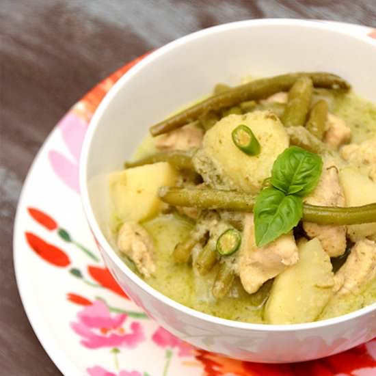 Green Thai Chicken Curry