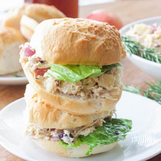 Rosemary Greek Yogurt Chicken Salad
