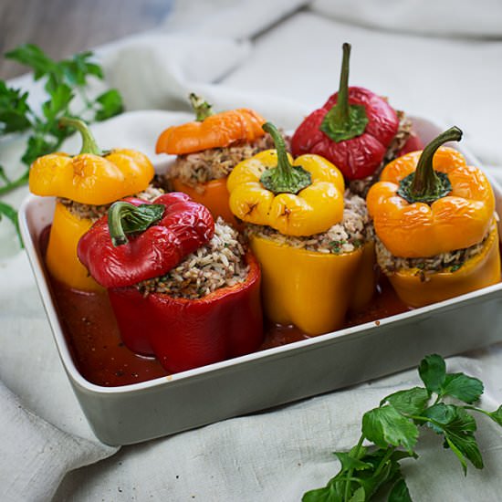 Filled Peppers