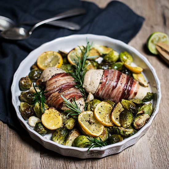 Chicken Filet with Sprouts & Lemon