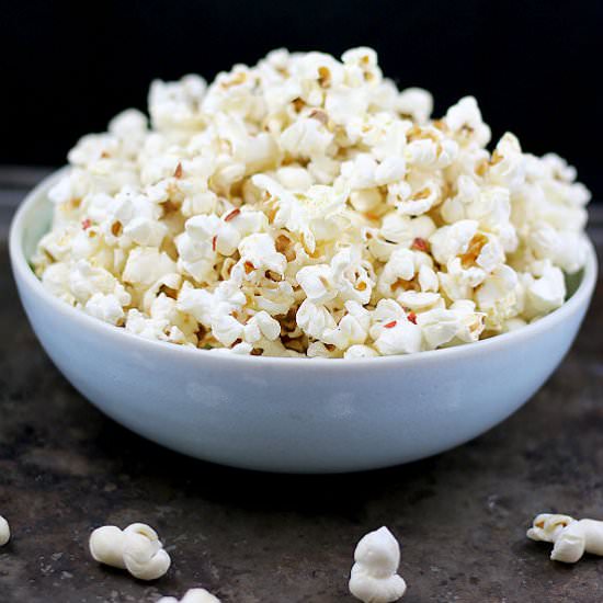 Anchovy Butter Popcorn