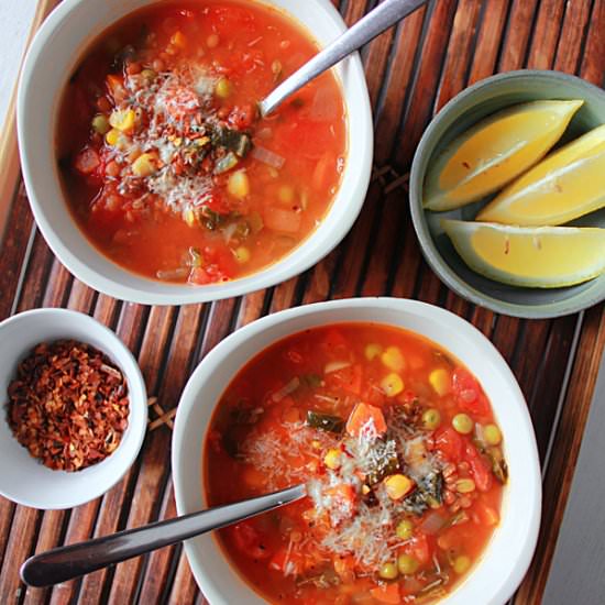 Vegan Spiced Lentil Soup