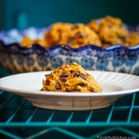 Pumpkin Chocolate Chip Cookies