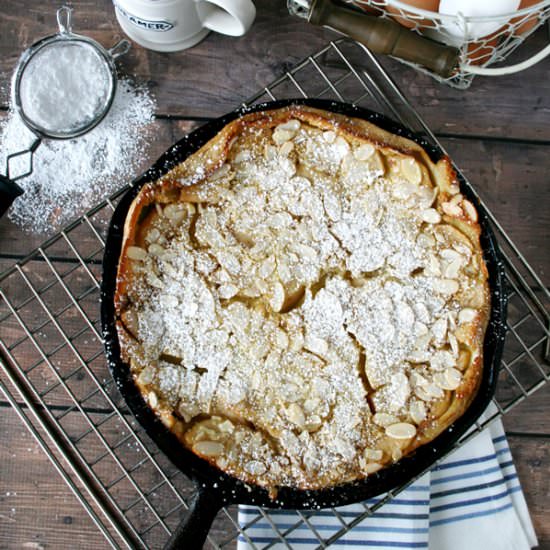 Almond Pear Clafoutis