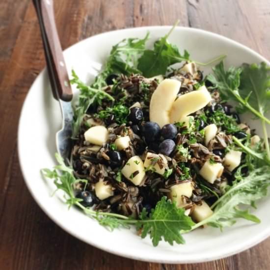 Wild Rice Apple Salad