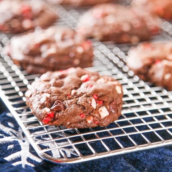 Peppermint Mocha Cookies