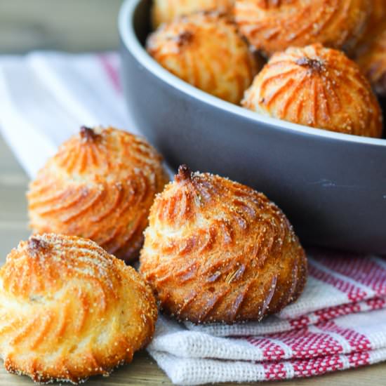 Cornmeal Choux Pastry