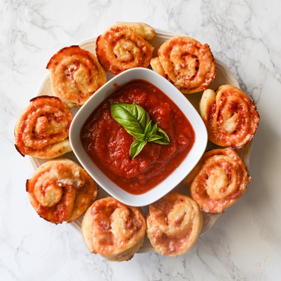 Pizza Muffin Game Day Appetizer