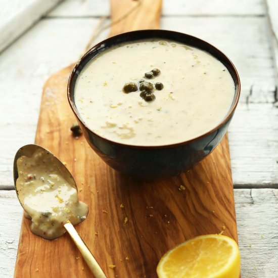 5-Minute Vegan Caesar Dressing