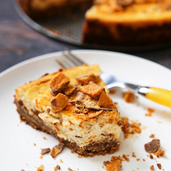Butterfinger Cheesecake