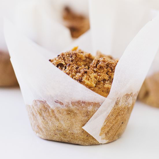 Vegan Carrot & Orange Muffins