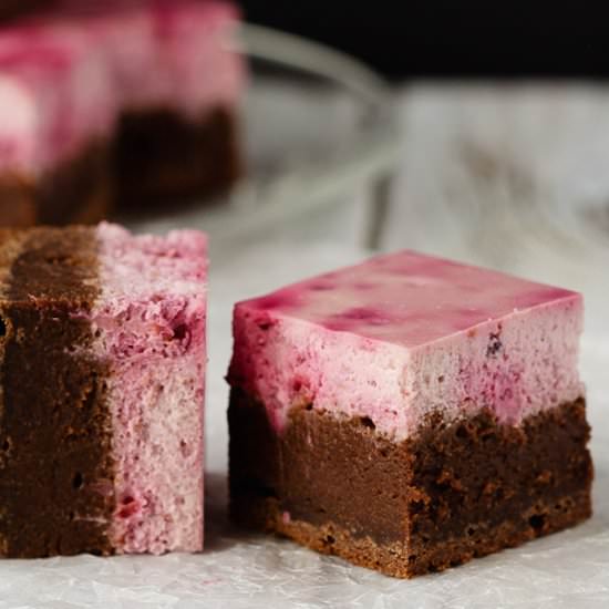 Raspberry Cheesecake Brownies