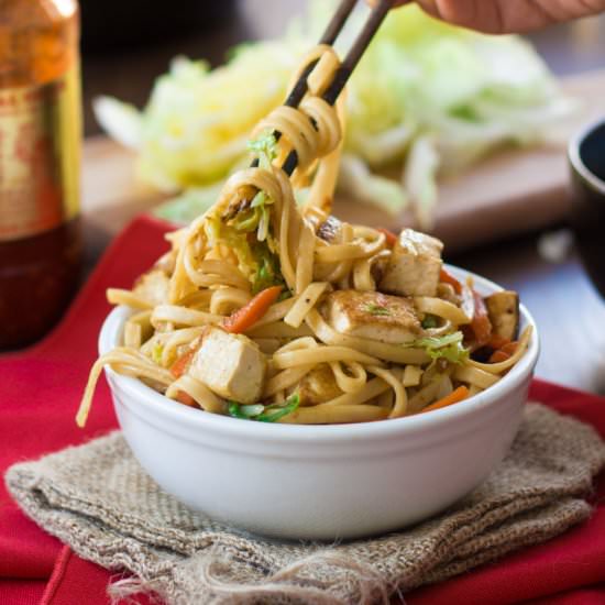 Vegan Shanghai Noodles