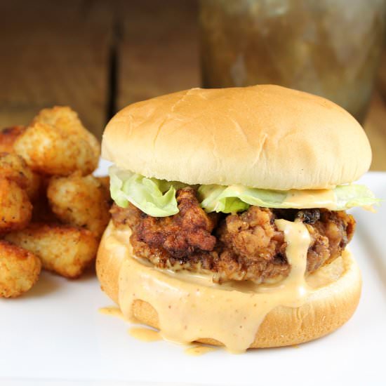 Chicken Fried Steak Sandwiches