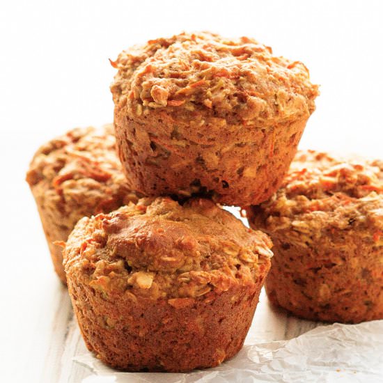 Carrot Zucchini Muffins