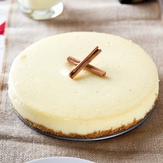 Eggnog Cheesecake