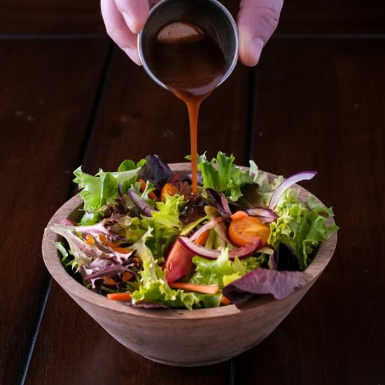 Balsamic Vinegar & Maple Dressing