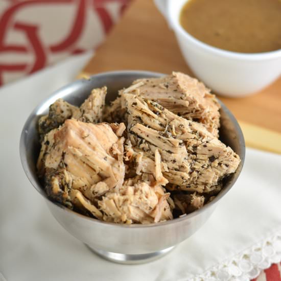 Crockpot Marinated Pork Loin