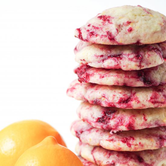 Lemon Raspberry Cookies