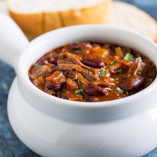 Slow Cooker Chili Con Carne