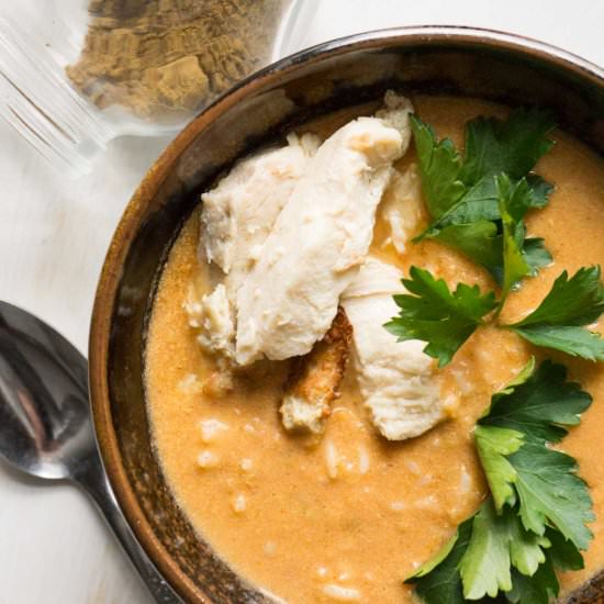 Butter Chicken Soup