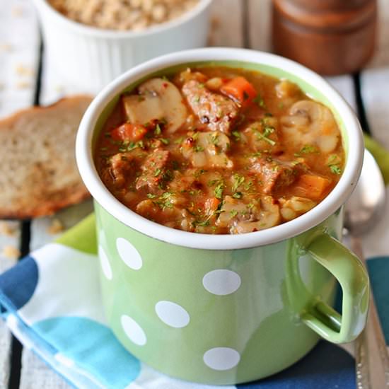 Beef Barley Soup