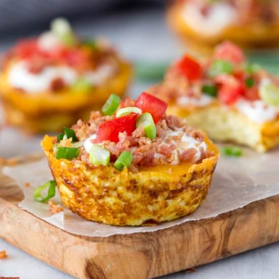 Faux Loaded Potato Skins