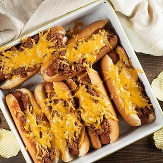 Oven Baked Sloppy Joe Dogs