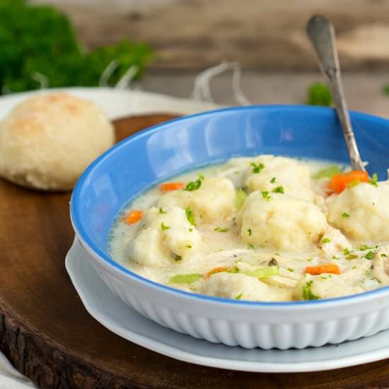 Chicken and Buttermilk Dumplings