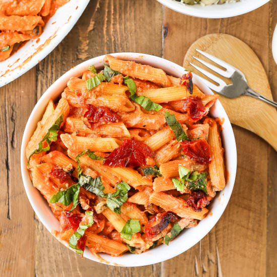 Mozzarella Penne Rosa Pasta