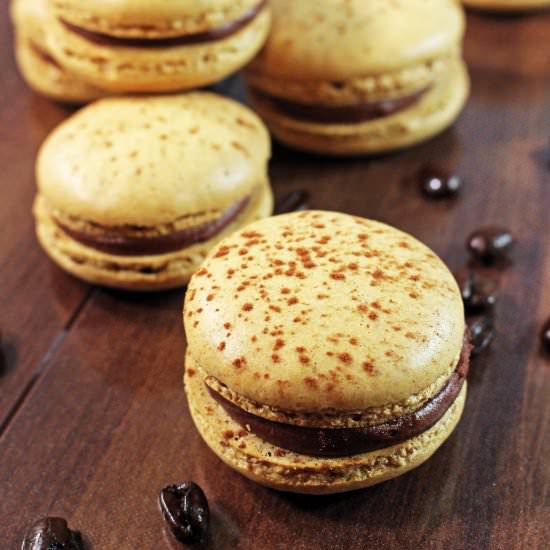 Mochaccino Macarons